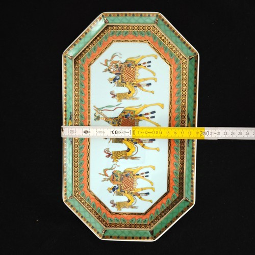 Rosenthal Versace Marco Polo Platter 32,5 x 19 cm (D1188) - Picture 7 of 7