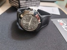 CRONOGRAFO SECTOR 190 RARO ESAURITO COMPLETO CINTURINO NERO FUNZIONANTE ESAURITO