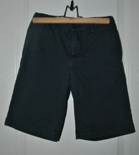 Gap Kids Boy's True Navy Twill Flat Front Shorts Adjustable Waist Size 10 Reg