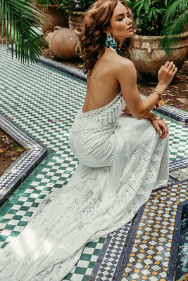 hippie beach wedding