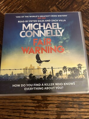 Fair Warning by Michael Connelly (audiobook)