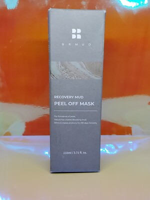 BRMUD Recovery Mud Peel Off Mask 110ml Boryeong Mud Pack Deep Cleansing K-Beauty