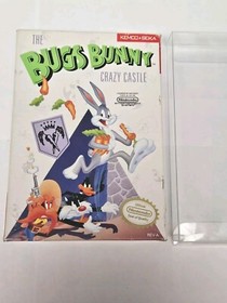 The Bugs Bunny Crazy Castle NES ( 1989) w/ Box, Cart & Foam Insert. No Manual 