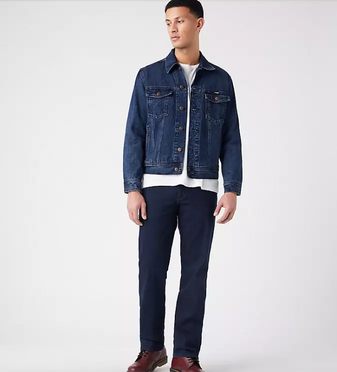 Wrangler Texas Stretch Jeans Blueblack 34 34 SRP 85.00 DPD NEXT DAY