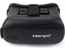 NEW BLACK INTEMP0 3D VIRTUAL REALITY HEAD SET REAL 3D MAKE MUSIC COOL 155X75MM 