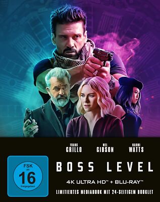 BOSS LEVEL UHD BLU-RAY (LIMITED EDITION)   2 ULTRA HD BLU-RAY NEU