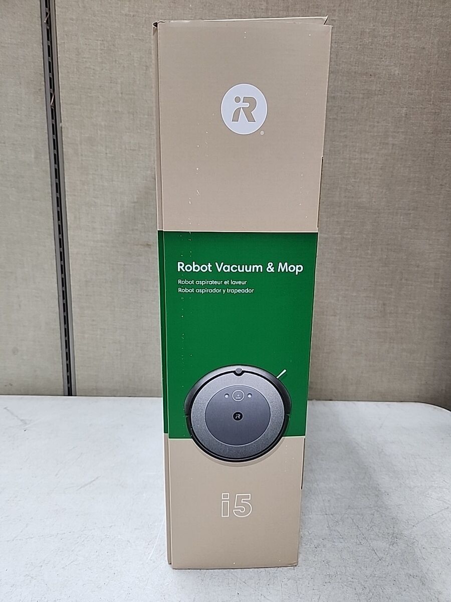 NEW iRobot Roomba RVD-Y1 Combo i5 Robot Vacuum & Mop Cleaner NEW iRobot Roomba RVD-Y1 Combo i5 Robot Vacuum & Mop Cleaner