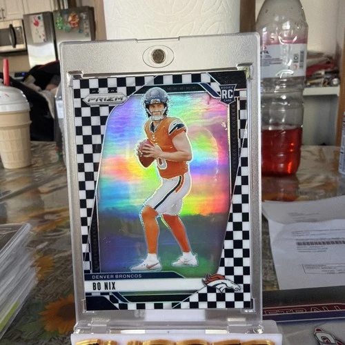 2024 Prizm Bo Nix Black&White Checkerboard Sp