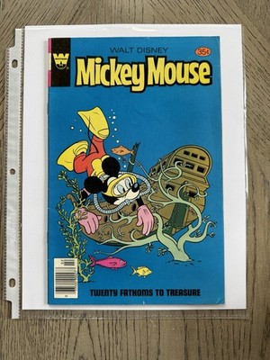 Whitman Bronze Age Comic Book Mickey Mouse Goofy #192 1979 Twenty Fathoms