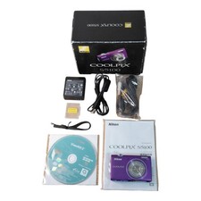 Nikon COOLPIX S 5100 Compact Digital Camera Tested Working Seller Japan