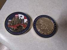 CHALLENGE COIN US DEPARTMENT OF DEFENSE PANAMA CITY PANAMA ATTACHE OFFICE COOP