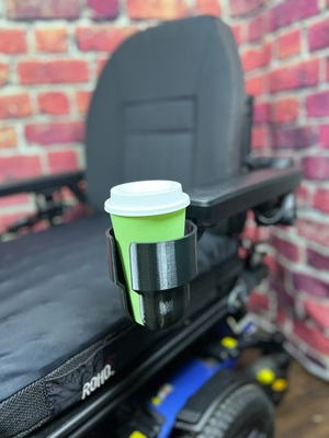 #ad Cup Holder Made For Quantum Power Wheelchair $24.99
