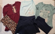 Lot Of Girls Clothing Outfits 6/6X Carter's Wonder Nation Floral Bee Tiger Print