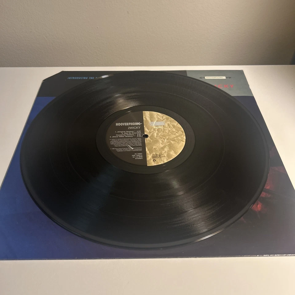 HOOVERPHONIC 2wicky 12" RECORD DRUM N BASS JUNGLE - Imagem 3 de 4