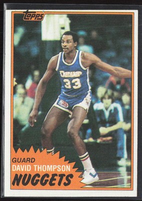 1981-82 Topps #12 David Thompson