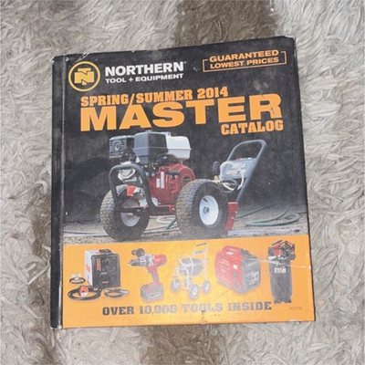 #ad Northern Tool amp; Equipment Illustrated Tool Catalog Spring Summer 2014 Booklet $10.00