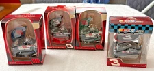 NASCAR Collectible Ornament Dale Earnhart and Dale JR- 4 in one set- New