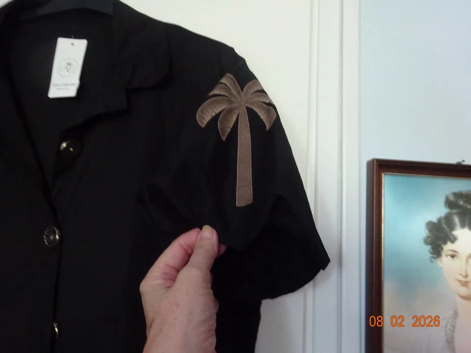 CHEMISE NEUVE T 46 au 50/52 marque "NEW COLLECTION" - Photo 4/4