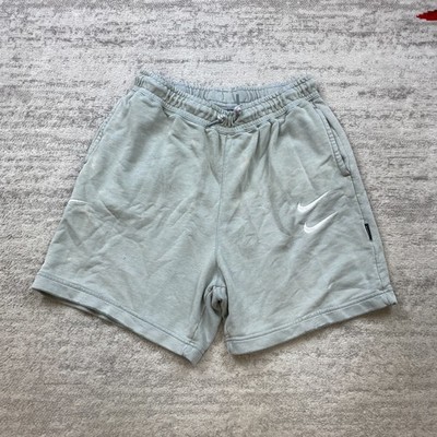 Nike Sportswear NSW Swoosh Shorts Medium Green Gray French Terry Prep CJ4882 Men
