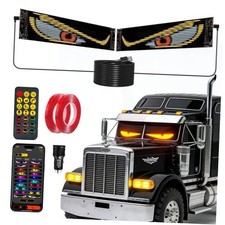 Devil Eyes Light for Windshield, 23.4x4.7,Led Eyes, Programmable 2 Pack