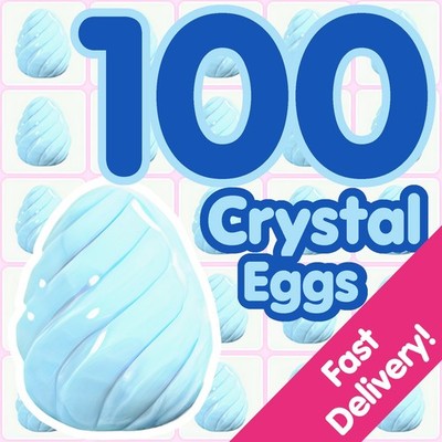 100 Crystal Eggs   US Seller   Adopt Now