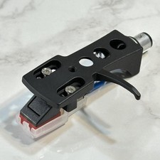 Headshell MM Cartridge New OFC Lead Wire Black Record Gold Plated Turntable