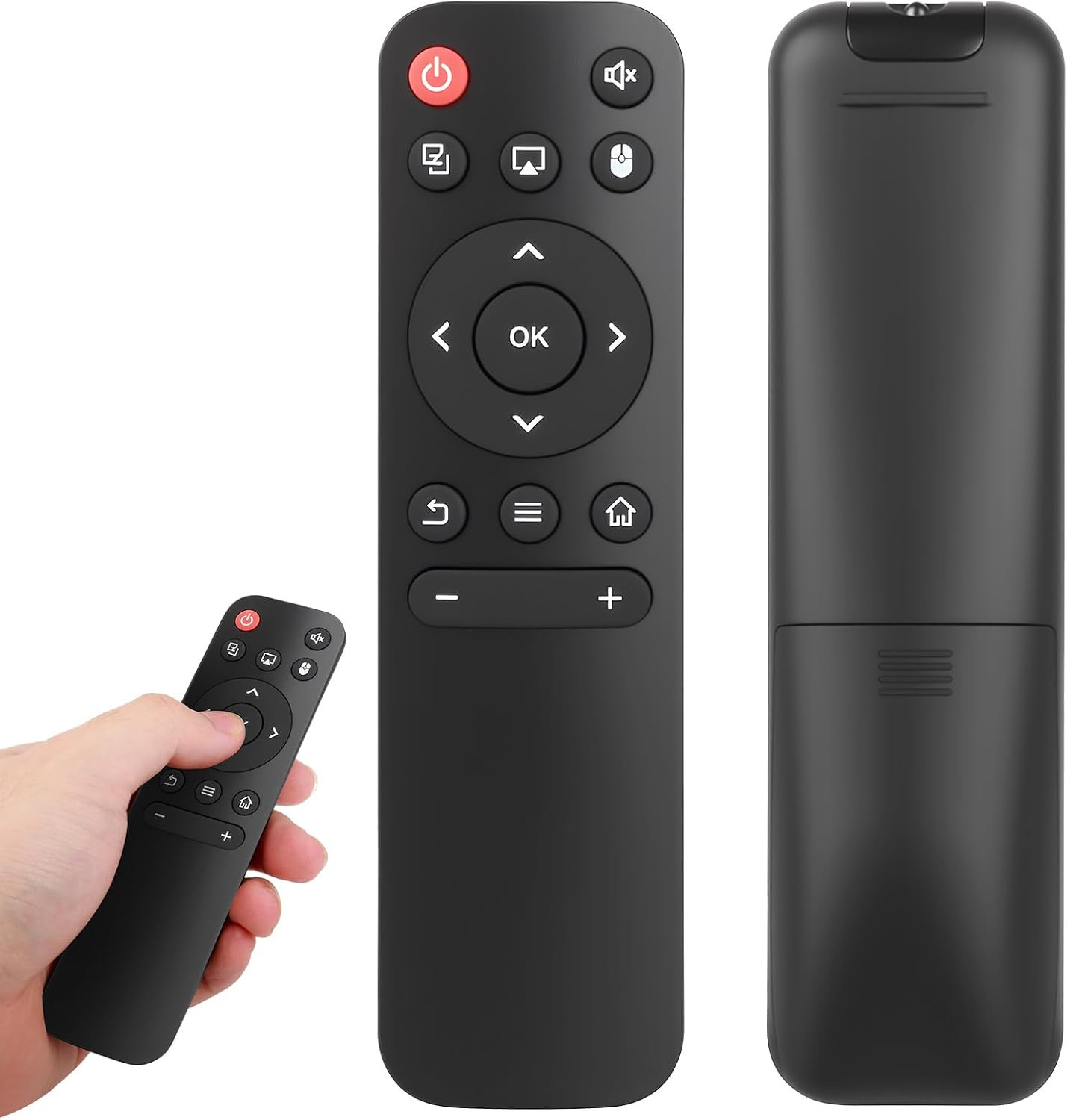 Smart Remote Control Compatible with HY300 HY320 HY300 Pro, Projector Remote Con