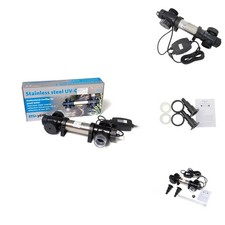 Jebao STU-36 36-Watt Stainless Steel Pond Aquarium Clarifier