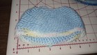 Blue Baby Hat, Baby Bib, And Baby bug Lot — photo 2