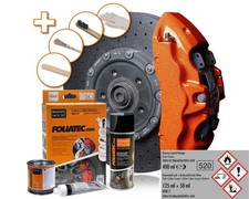 FOLIATEC Bremssattellack Cosmic Orange metallic Bremssattelfarbe Motorlack