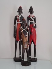 Tribal African Carved Wooden Figures