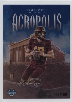 2025 Bowman U Chrome Acropolis Blue Refractor 67/150 Sam Leavitt #A-8 1m6p