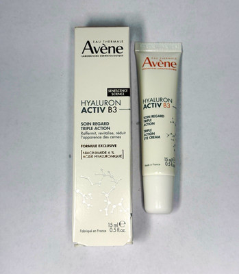 Avène Hyaluron Activ B3 Triple Action Eye Cream Niacinamide + HA 15 ml | NIB