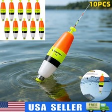 10PCS EVA Foam Snap-On Fishing Bobbers Floats...