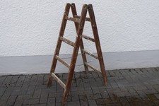 Alte Holzleiter, Klappleiter, Treppenleiter, Vintage, Malerleiter, Decoleiter