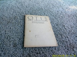 OTIS ART INSTITUTE LOS ANGELES. 1932 CATALOG. Future Disney MARC DAVIS copy