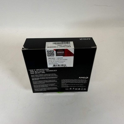 M*n様 【ジャンク】AMD Ryzen 7 9800X3D AMD Ryzen 7 9800X3D 4.70GHz 8 Core 100-100001084WOF 16 Thread AM5