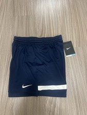 nike girls dri-fit shorts navy athletic soccer running shorts size S M L XL