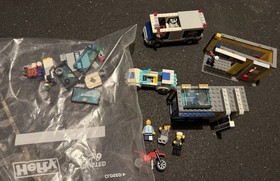 LEGO CITY: Bank & Money Transfer (3661) - Partial Set