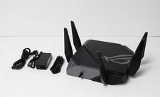 ASUS ROG Rapture GT-AXE11000 Wi-Fi 6E Router - Black ISSUE