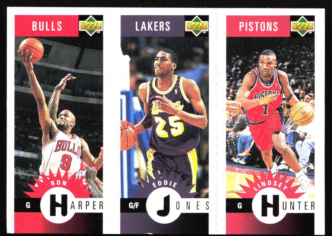 1996-97 Collector's Choice #M101/M131/M113 Harper Jones Hunter