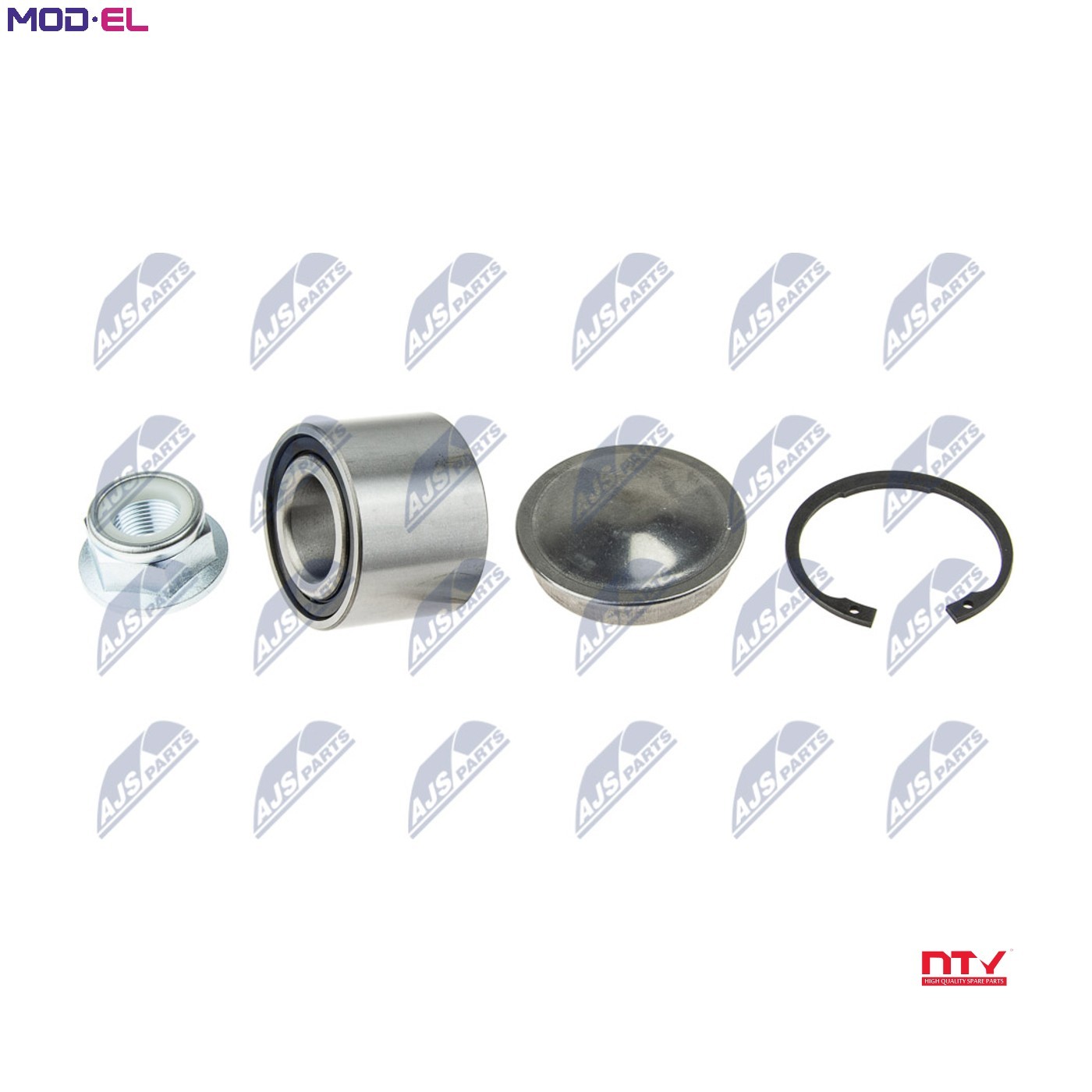 Wheel bearing Rear Axle KLT-NS-071 NTY for CHEVROLET RENAULT PEUGEOT DACIA - Image 15