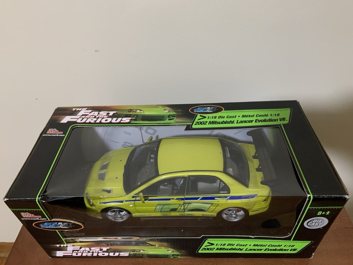 Racing Champions 2 Fast 2 Furious 2002 Mitsubishi Lancer EVO VII 1