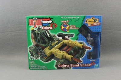 GI Joe - vs Cobra - Hasbro - BTR - Cobra Sand Snake w Firefly