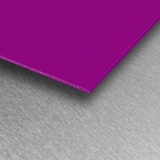 Hygienic Wall Cladding Plum Gloss Sheet 1220 x 1220 x 2.5mm
