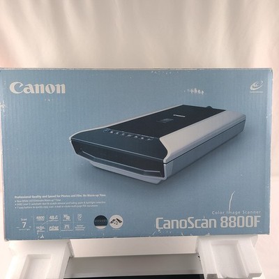 Canon Canoscan 8800F Flatbed Scanner w/ Adapter + Film Guide