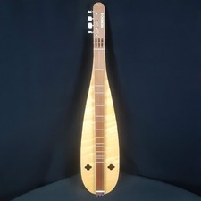 Hondo Guitars 4-String Teardrop Mountain Dulcimer Model HD2 Korea 1970s-80s