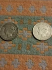 1922 and 1922S Peace Silver Dollars-90% Silver