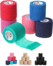 - Self Adhesive Bandage Wrap, 2" x 5 Yards, 6 Pack