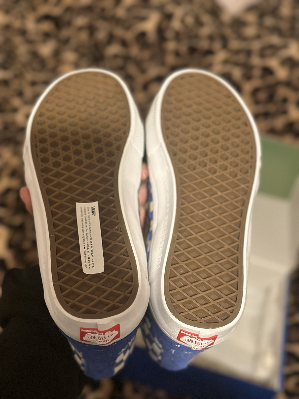 SUPER RARE Miffy x Pop Trading Vans Sk8-Hi Blue size UK6 / US7 image 7
